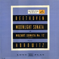 RCA Victor Records : Horowitz - Beethoven, Mozart
